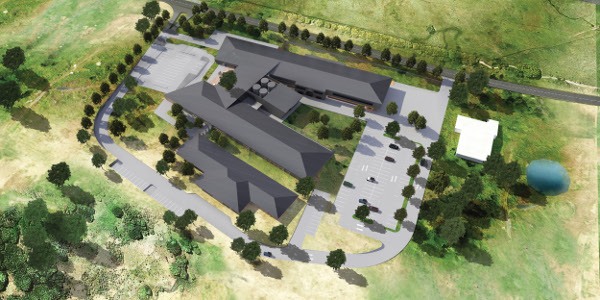 Schematic design of the new Byron Central Hospital, anticipated to cost more than $80 million